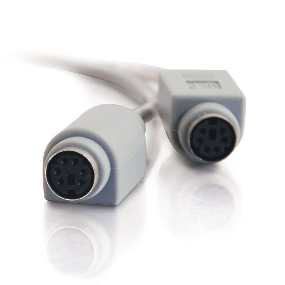 1ft (0.3m) One PS/2 Male to Two PS/2 Female YCable