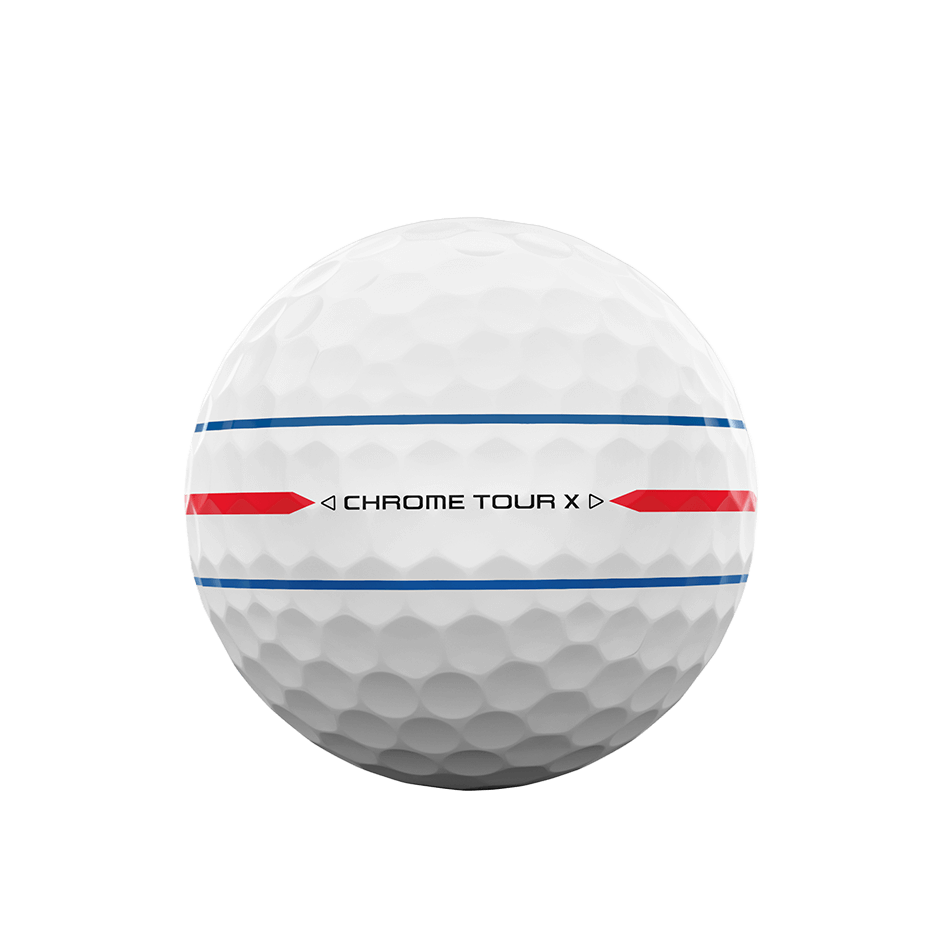 キャロウェイ　Chrome tourX 360° ホワイト② CHROME TOUR X 360° TRIPLE TRACKボール【数量限定】