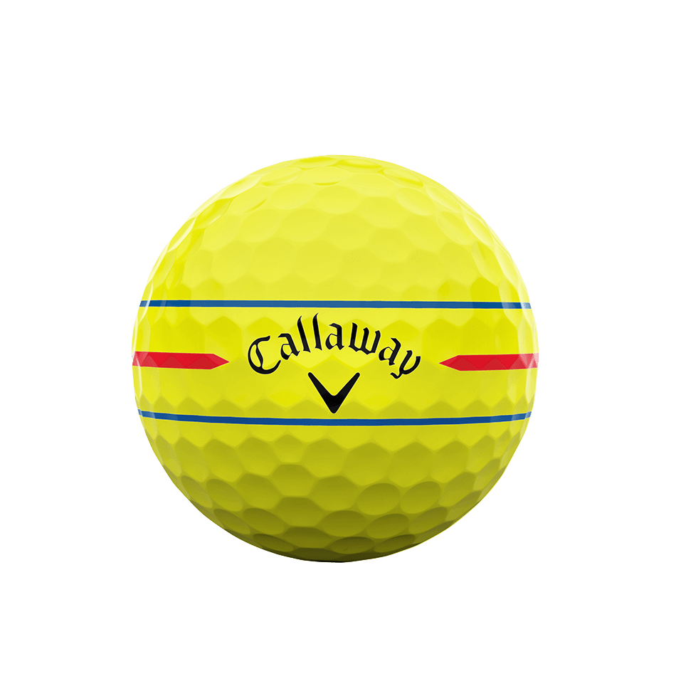 キャロウェイ　ゴルフボール　クロムソフト　イエロー　トリプルトラック　2ダース CHROME SOFT 【即納】 2ダース キャロウェイ クロムソフト 2024