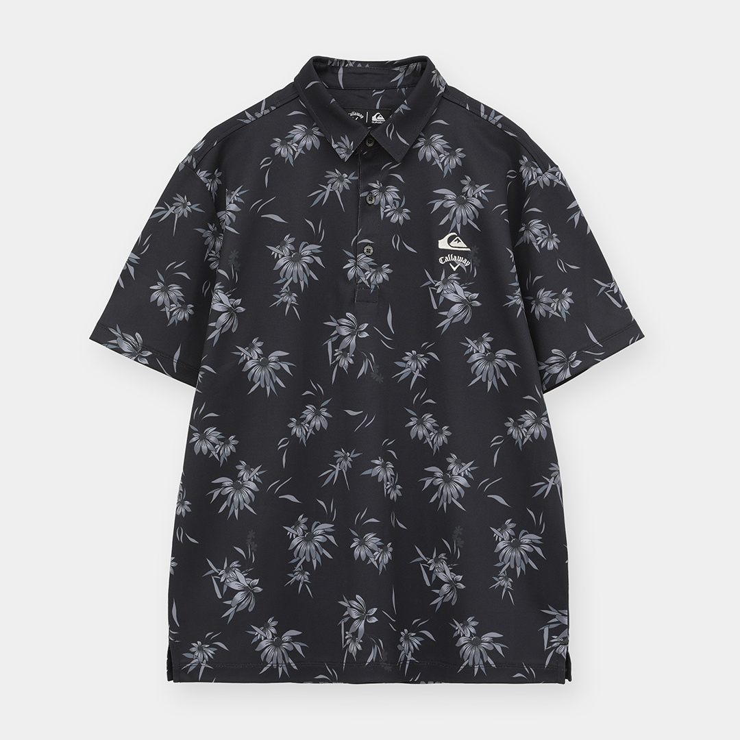QUIKSILVERコラボ/花柄プリント半袖シャツ (MENS)