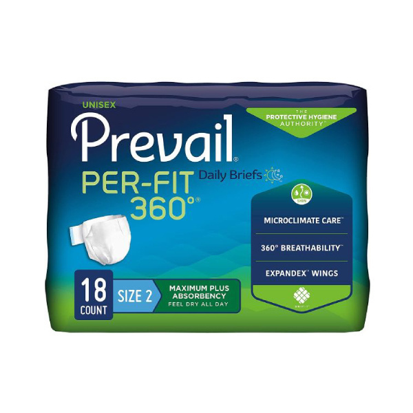 Prevail Per-Fit 360 Brief, Large - 18/case (PFNG013T Health & Beauty Health Care Incontinence Aids) photo