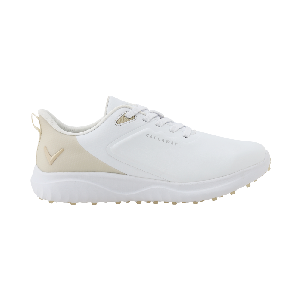 안자 여성 스파이크리스 골프화 (화이트베이지)