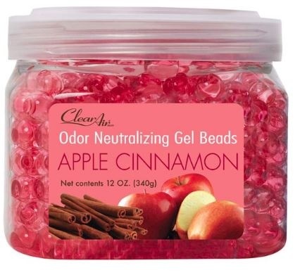 Clear Air, Air Freshening Beads, Apple Cinnamon, 6/pack (CAIRAPL6) photo