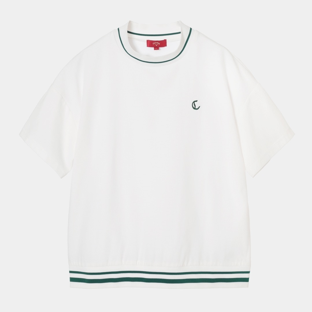 ドットエア×裏クールカノコモックネックシャツ (WOMENS)