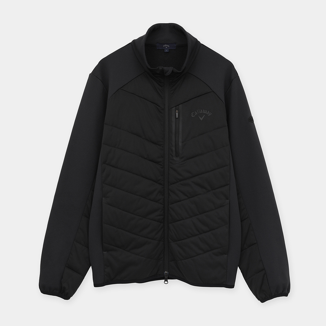 スターストレッチ×裏起毛コンビブルゾン (MENS)