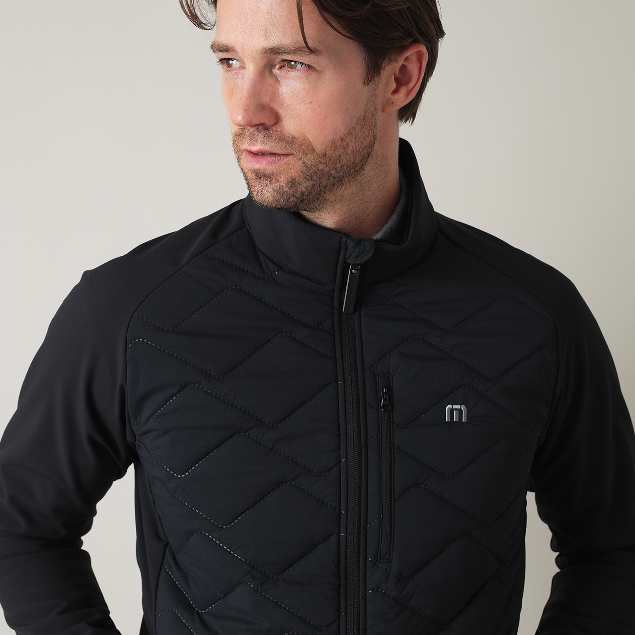 ハイブリッド 中綿キルティング ジャケット(MENS)