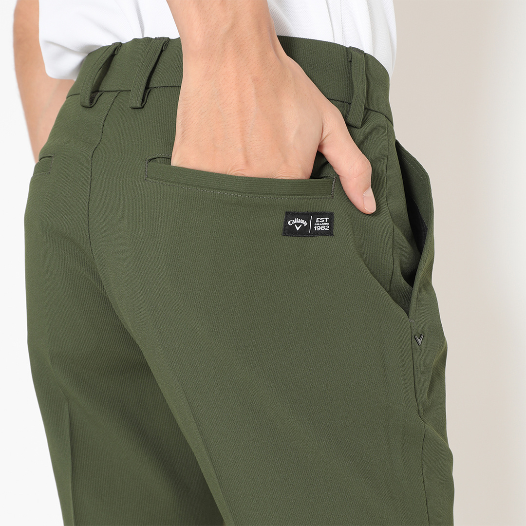 2WAYストレッチピケテーパードパンツ (MENS)