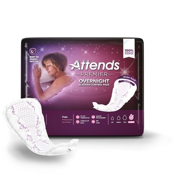 Attends Premier Overnight Pad, 30/bag (ATOPT Health & Beauty Health Care Incontinence Aids) photo