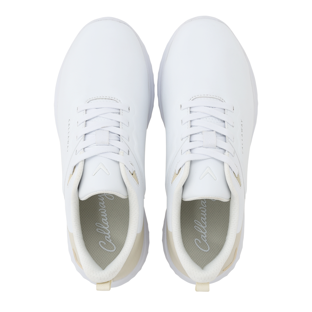 안자 여성 스파이크리스 골프화 (화이트베이지)