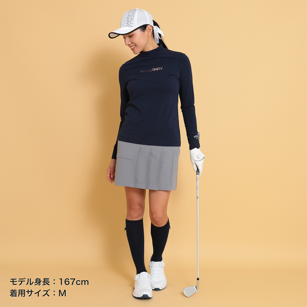 ○★訳有り新品未使用　G/FORE　VUELTA　モックネックシャツ　36 ○☆訳有り新品未使用 G/FORE VUELTA モックネックシャツ 36