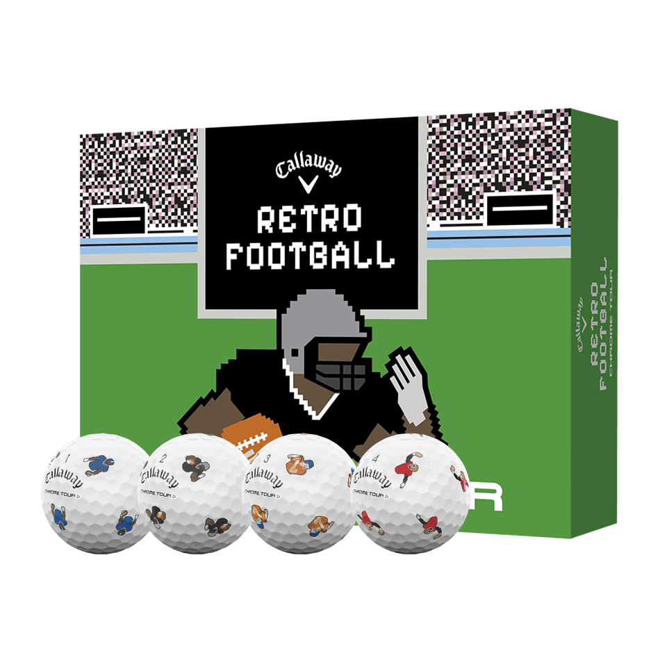 Callaway　CHROME TOUR　希少サッカーボール柄　20球 Callaway CHROME TOUR 希少サッカーボール柄 20球 Callaway