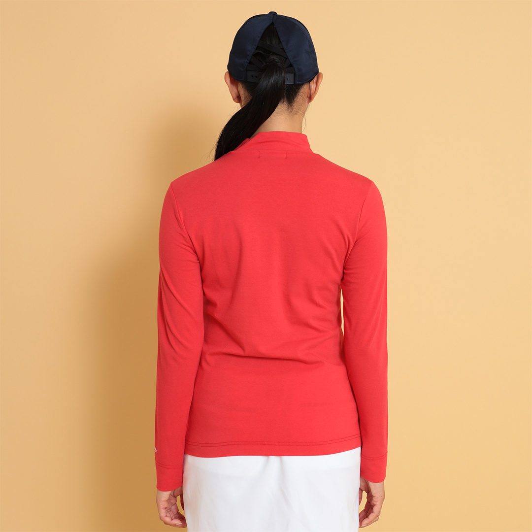 新品　G.G.G レディース 長袖モックネックシャツ ブラック M 42 GAP ブラウス シャツ サテン モックネックトップス レディース