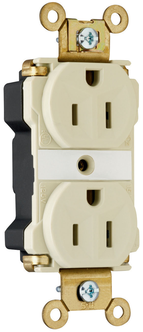 PlugTail® Industrial Extra HeavyDuty Spec Grade Receptacles, 15A, 125V