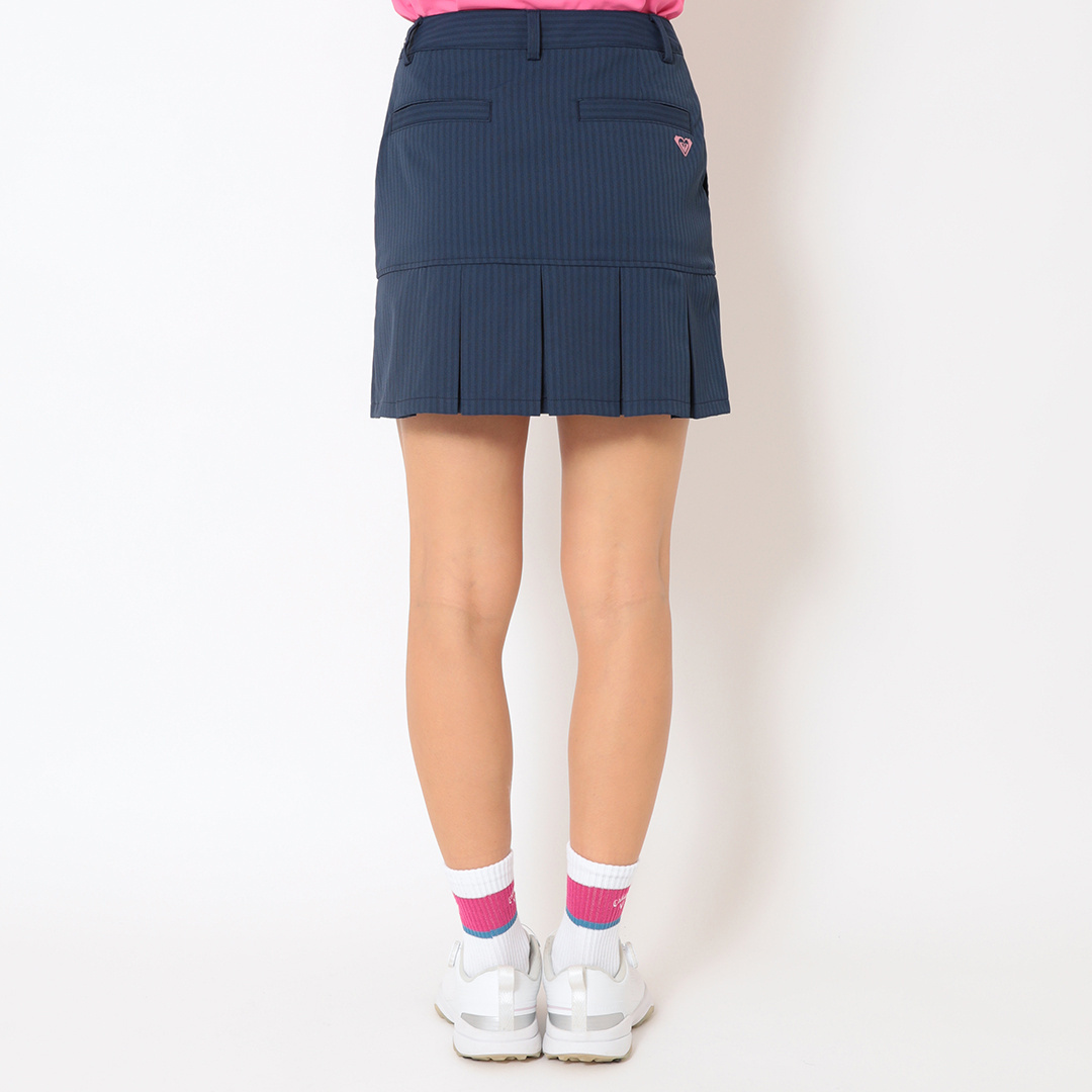 ROXYコラボ/ストライプドビープリーツスカート (WOMENS)