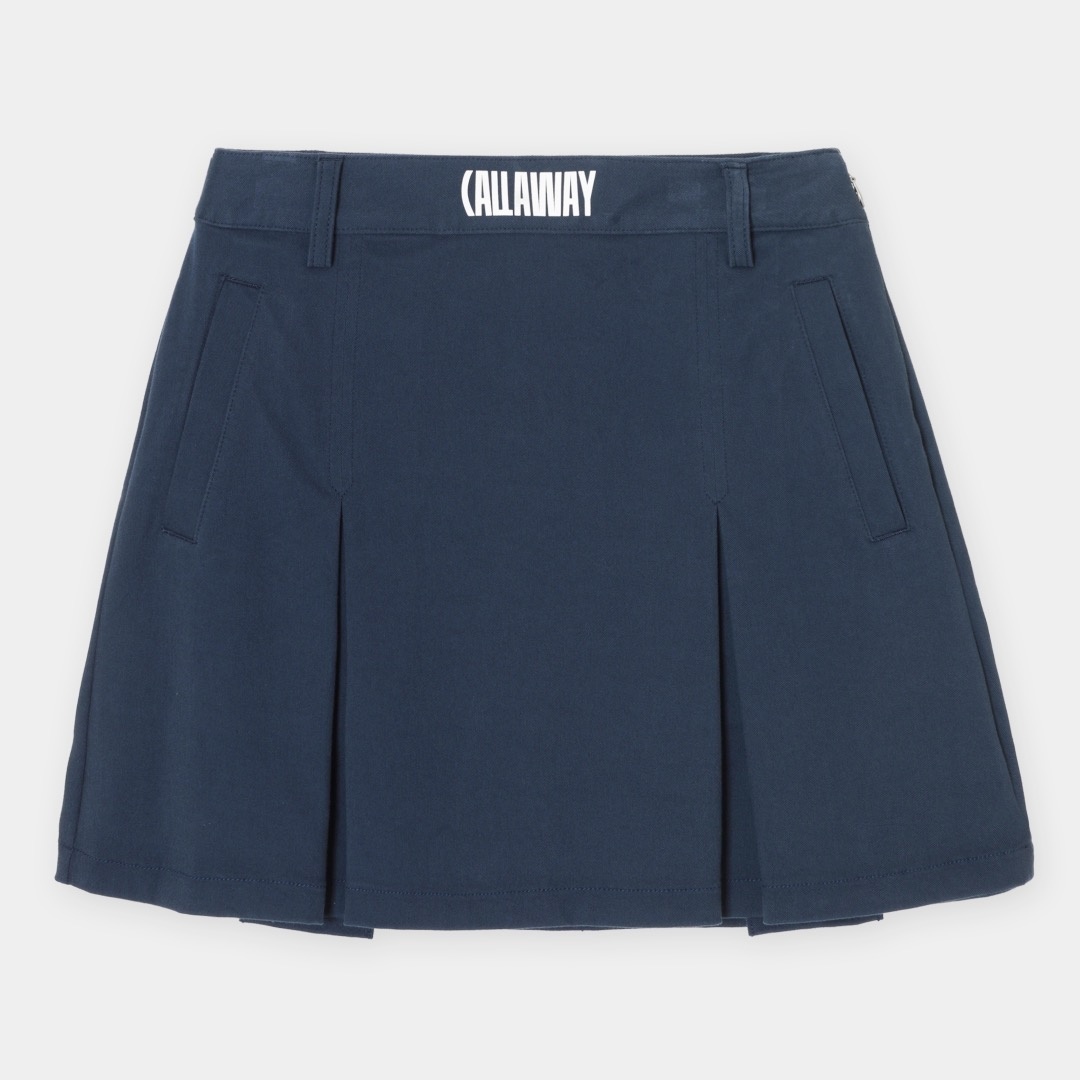 callaway SSサイズ　裏地付きスカートパンツ 河本結プロ着用】8WAYストレッチ裏クールプリーツスカート (WOMENS)
