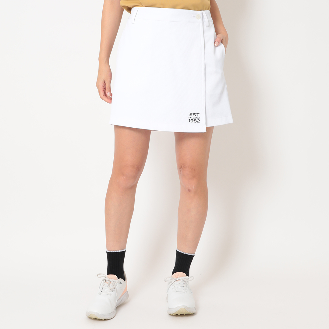 2WAYストレッチピケキュロットスカート (WOMENS)