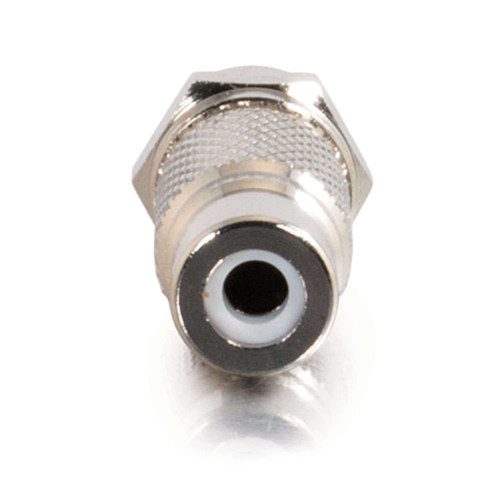 RCA Female to F-Type Male Video Adapter