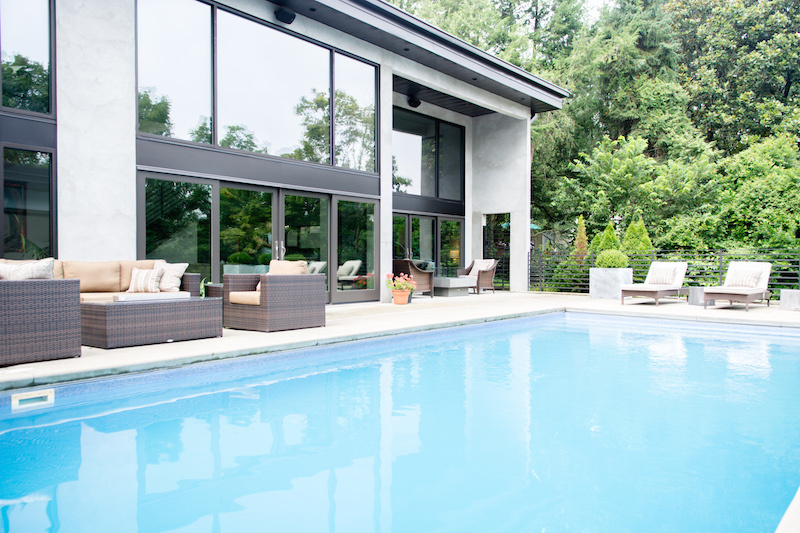 this is not a hotel resort From a Fallaway Lot to a Dream House