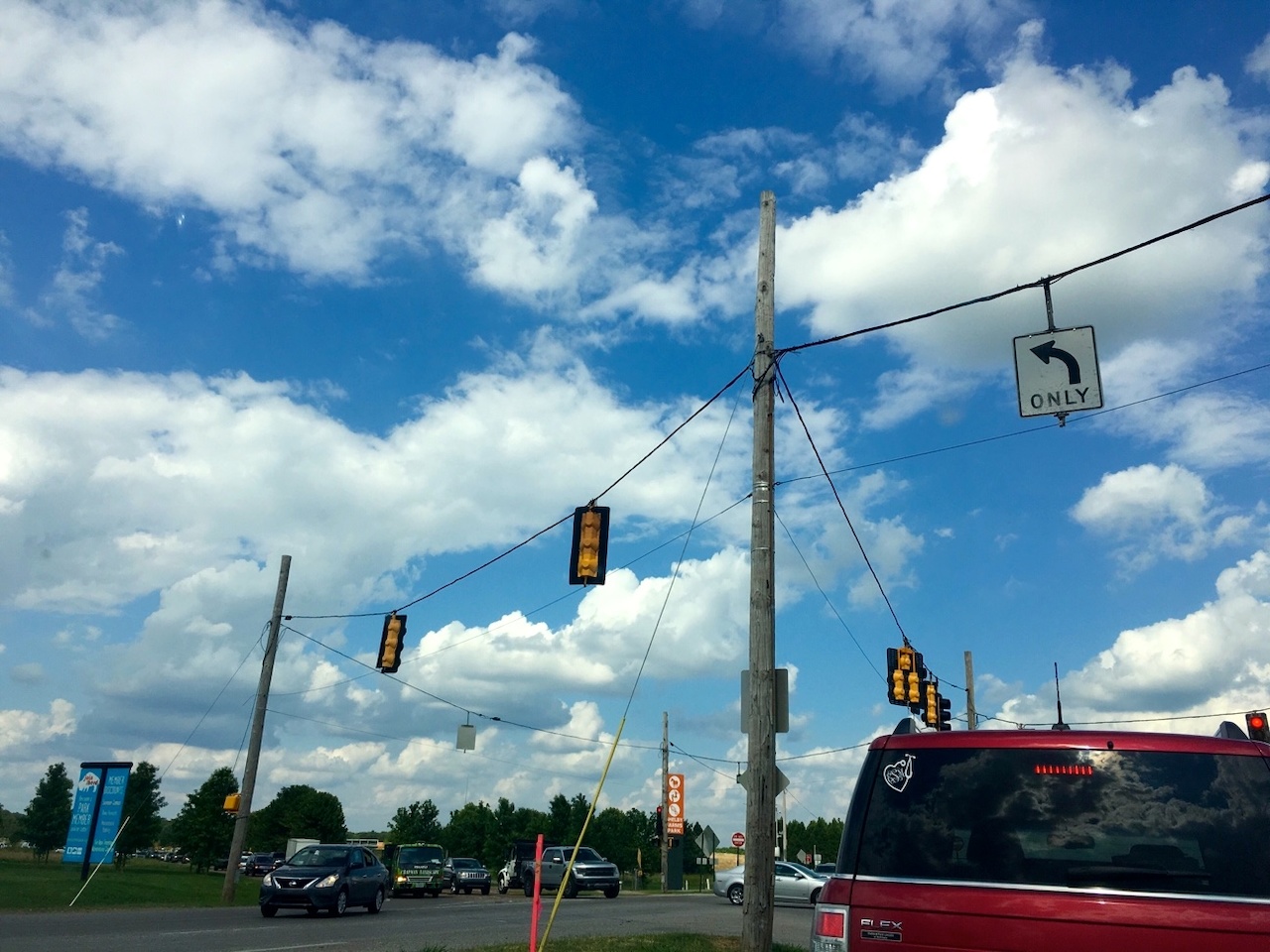 ....the traffic-filled lanes of Walnut Grove Road. ....the traffic-filled lanes of Walnut Grove Road.