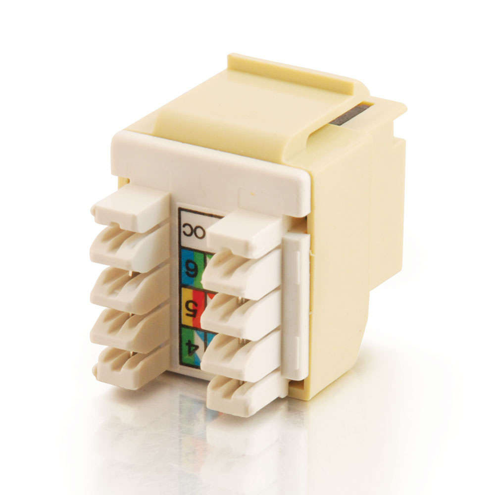 Cat3 RJ11/RJ12 Keystone Jack