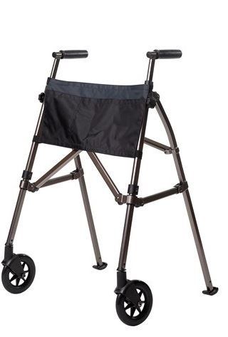 EZ Fold-N-Go Walker, Black Walnut, 1/each (SN4300BW) photo
