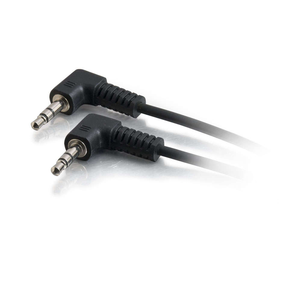 3.5mm Right Angled M/M Stereo Audio Cable