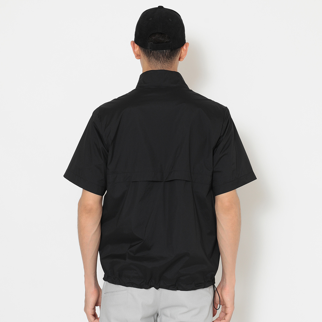 ストレッチミニリップハーフジップブルゾン ※4Lサイズあり (MENS)