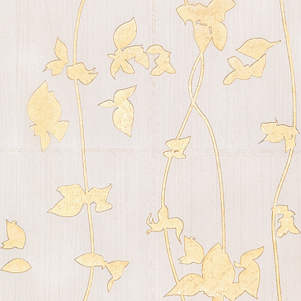 Gilded Whitewood Veranda Vines Gilded Whitewood