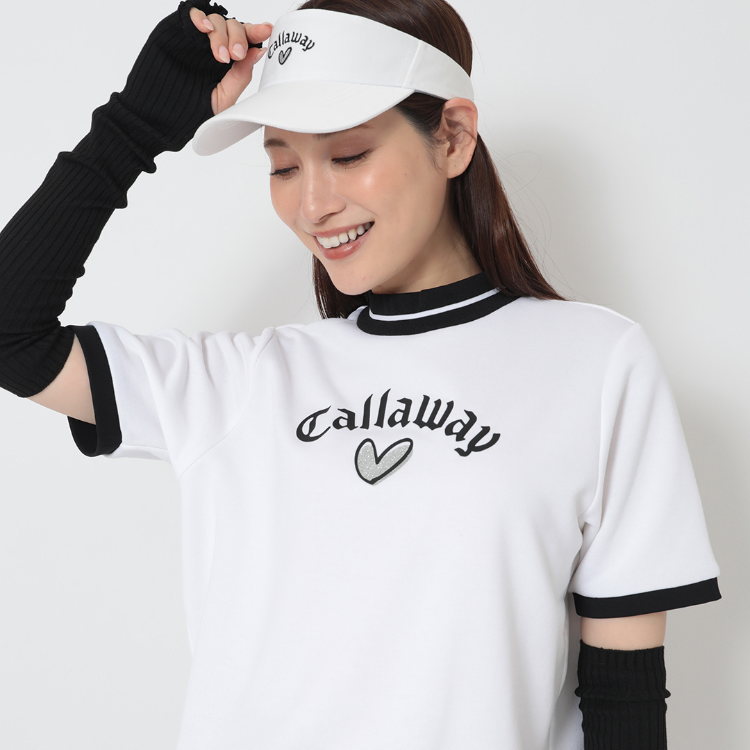 オンライン限定カラーあり】ラブキャロウェイ半袖裏毛スウェットモック