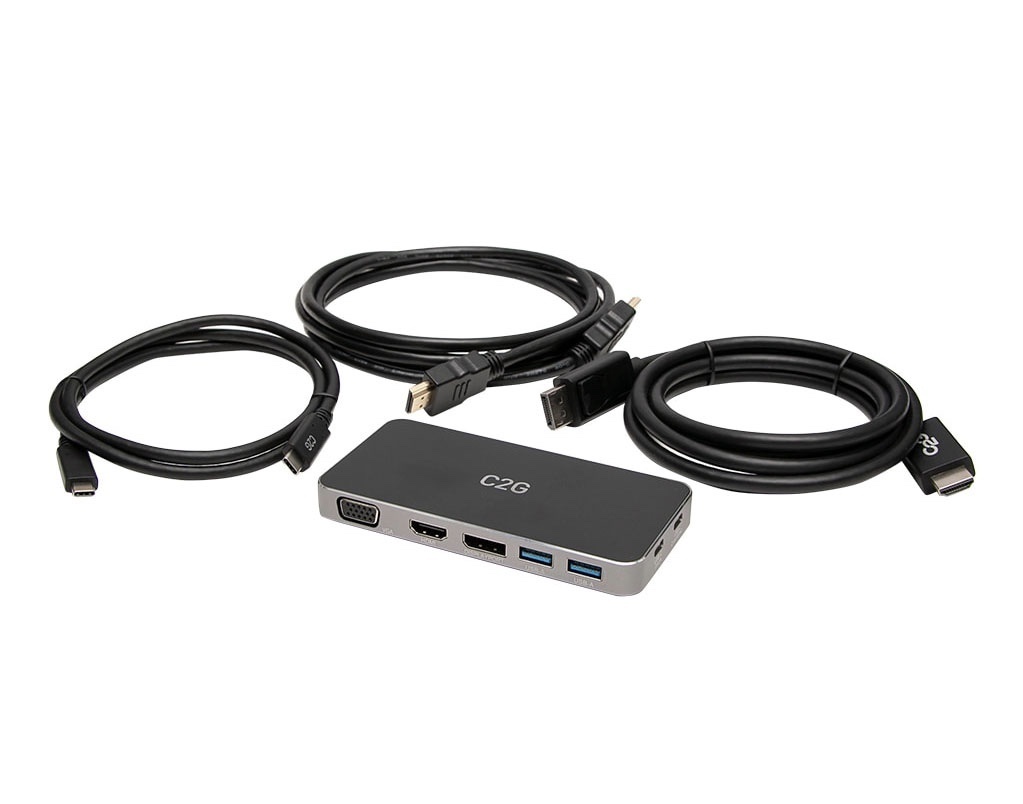Laptop Docking Station Bundles All Connectivity Included C2G