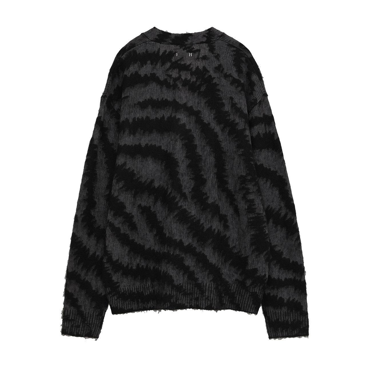 ジィヒステリックトリプルエックス ジャカード　カーディガン　ゼブラ ジィヒステリックトリプルエックス ジャカードカーディガンゼブラ