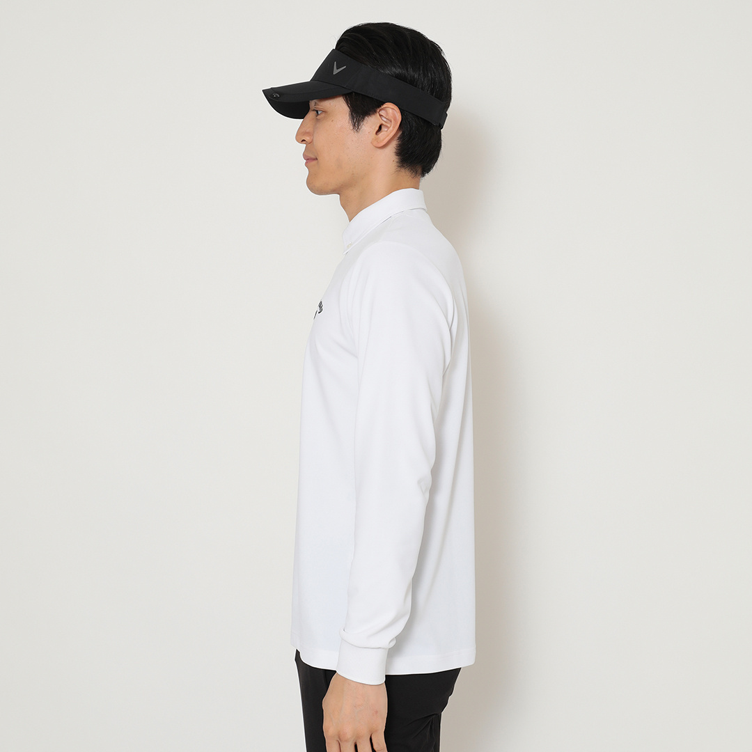 新品【キャロウェイ】2025年人気ロゴマークデザイン 長袖ゴルフポロシャツM 新品【キャロウェイ】2025年人気ロゴマークデザイン 長袖ゴルフ