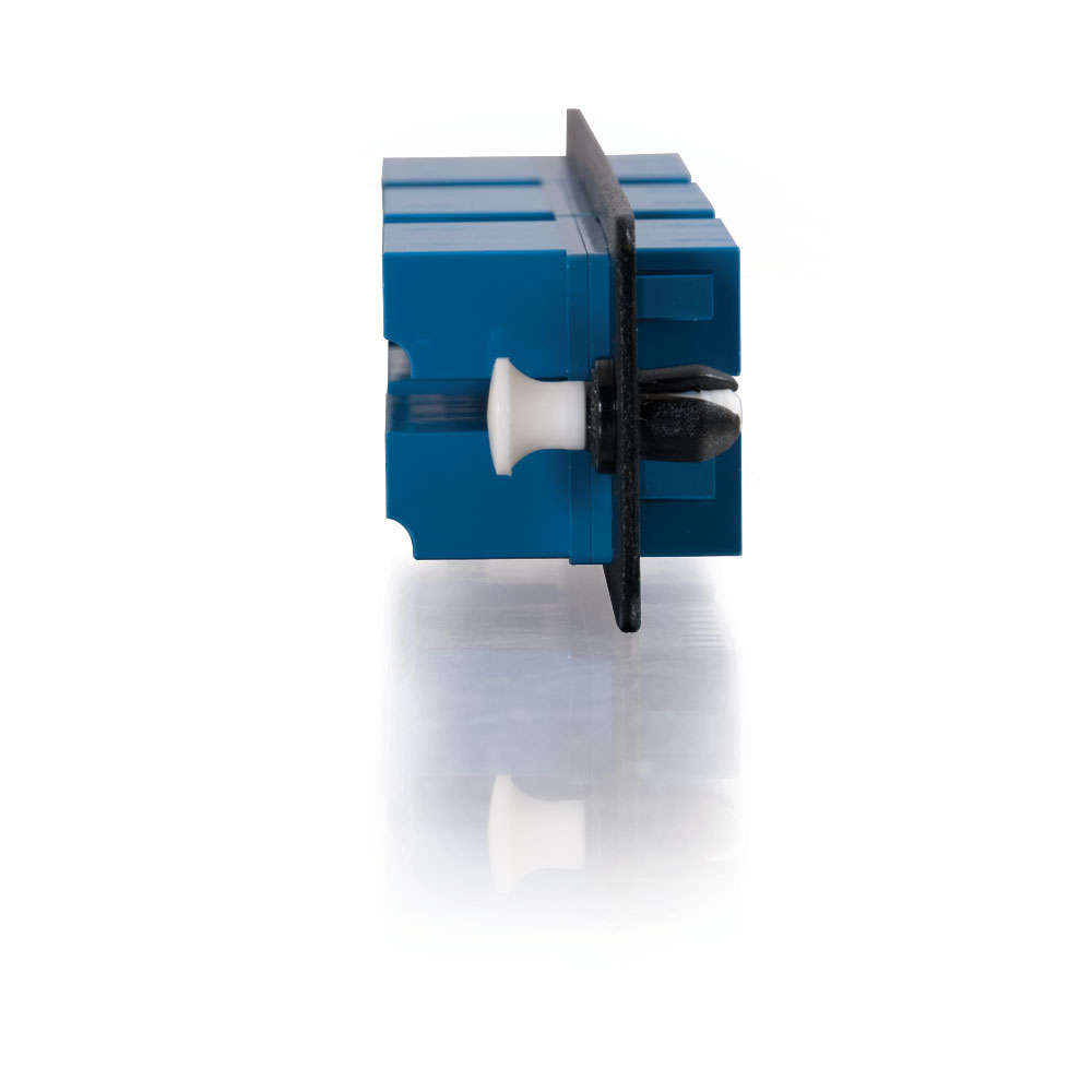 24-Strand, LC Quad, PB Insert, Multimode/Single-Mode, Blue Adapter Panel