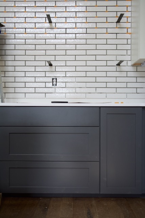 Loved this shiny tile Behind the Scenes: Designing a Homearama house from start to finish