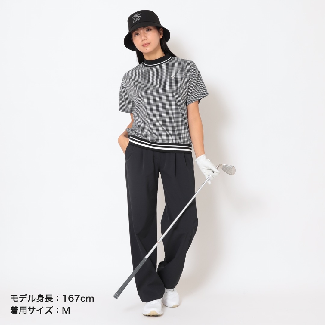 ドットエア×裏クールカノコモックネックシャツ (WOMENS)