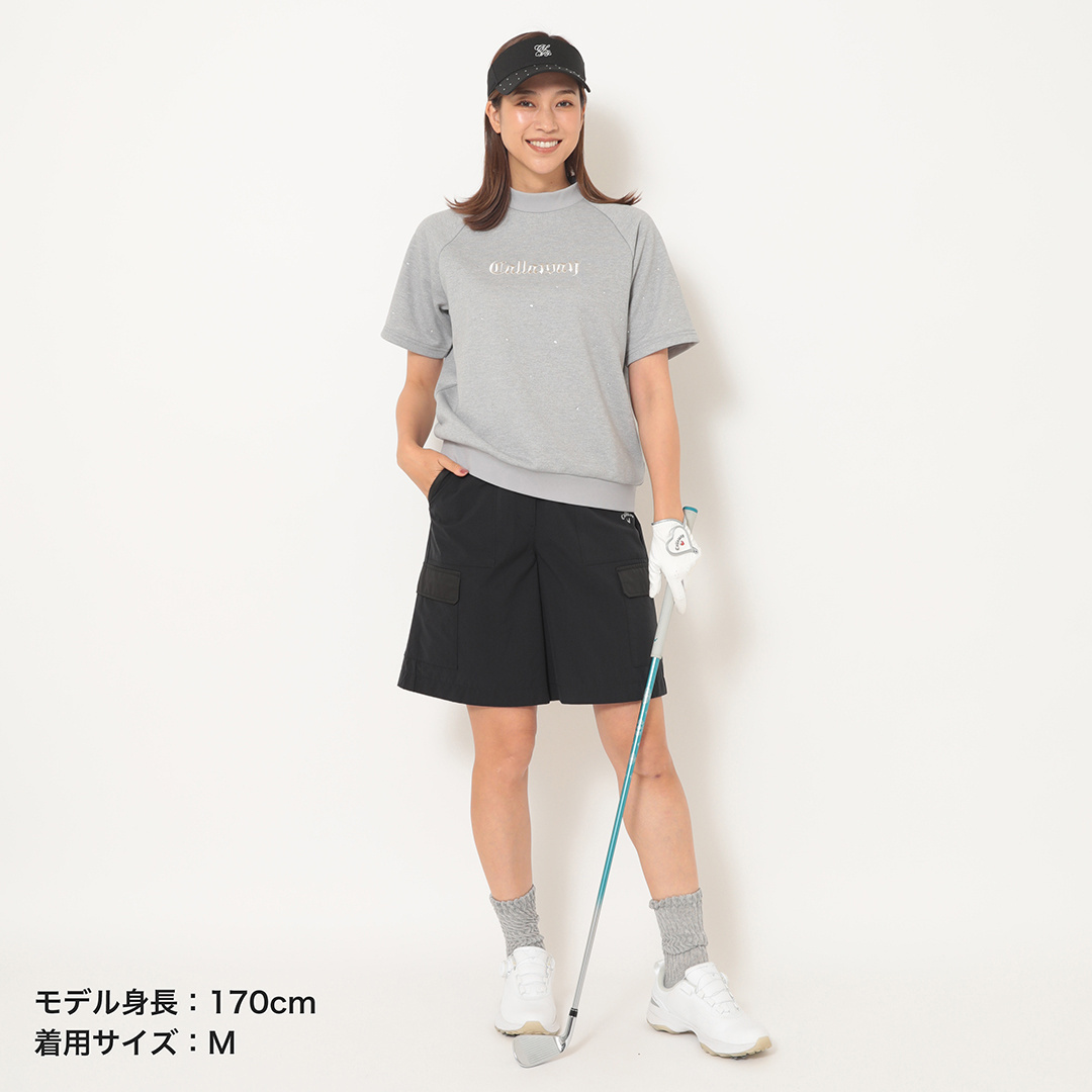 半袖クルーネックスウェット (WOMENS)