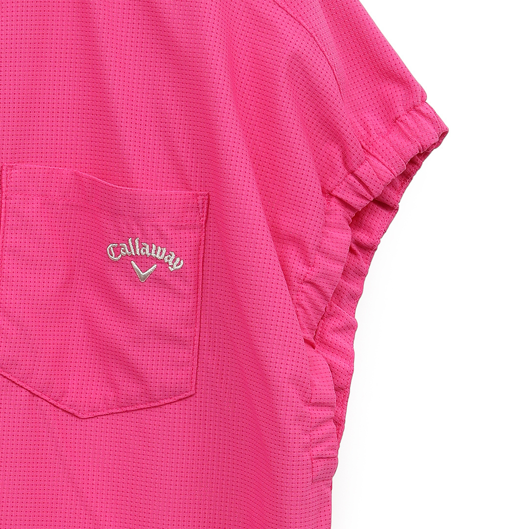 新品・未使用　かざあなメッシュ　フレンチスリーブシャツ かざあなメッシュフレンチスリーブシャツ (WOMENS)