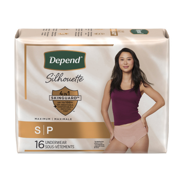 Depend Silhouette for Women, Small - Case of 32 (DEWMAXS Health & Beauty Health Care Incontinence Aids) photo