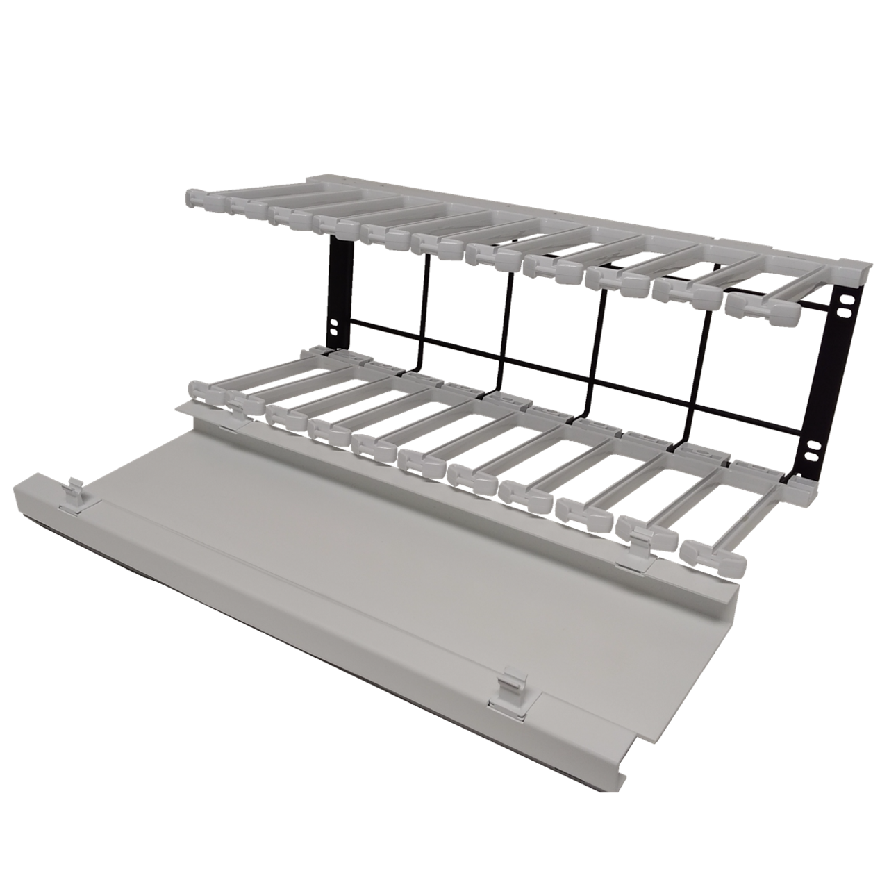 Mighty Mo 20 cable manager in open position