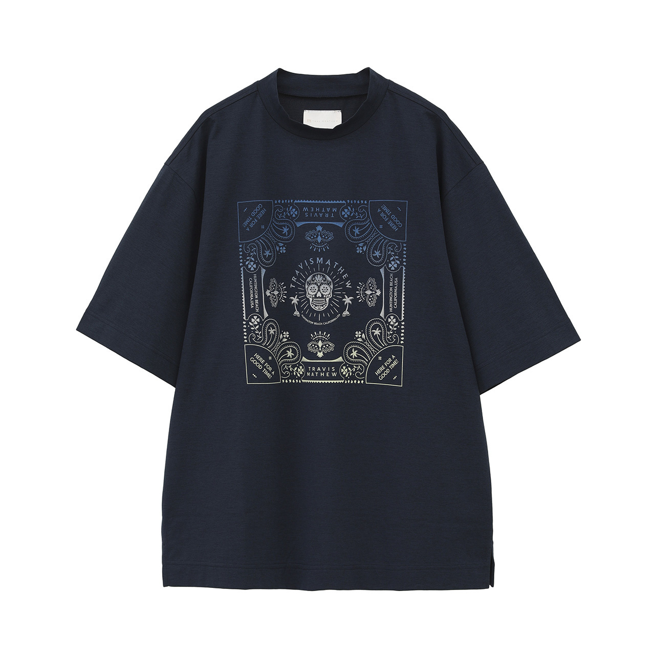 TRAVIS MATHEW リラックスシルエット プリント 半袖Tシャツ リラックスシルエット プリント 半袖Tシャツ(MENS)