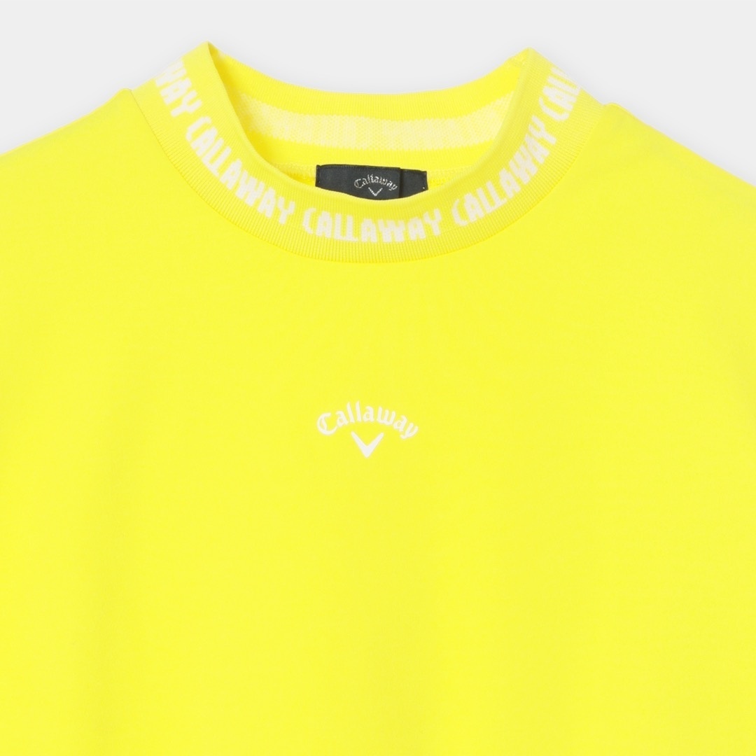 河本結プロ着用】UVカット裏クール半袖モックネックシャツ (WOMENS)