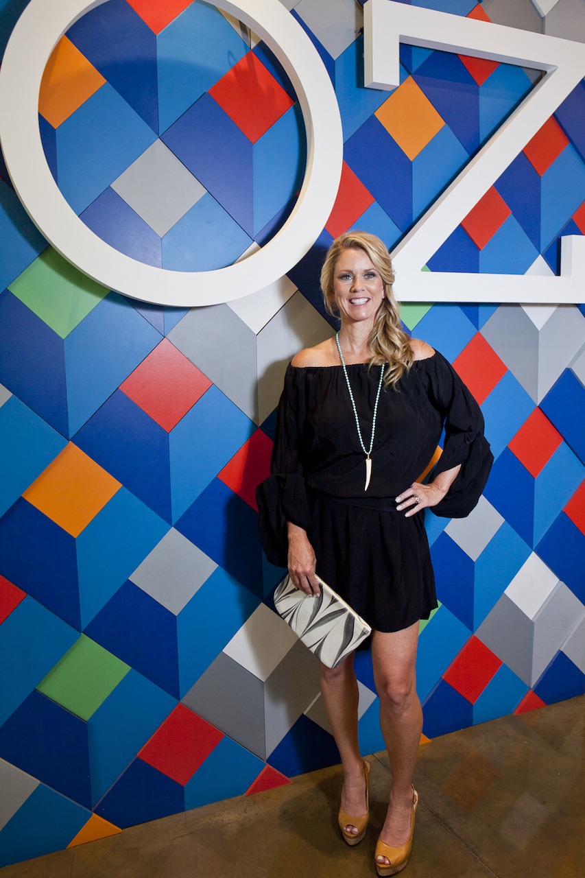 Arnita Ozgener for StyleBlueprint, wearing a $182 black dress found at Hemline.