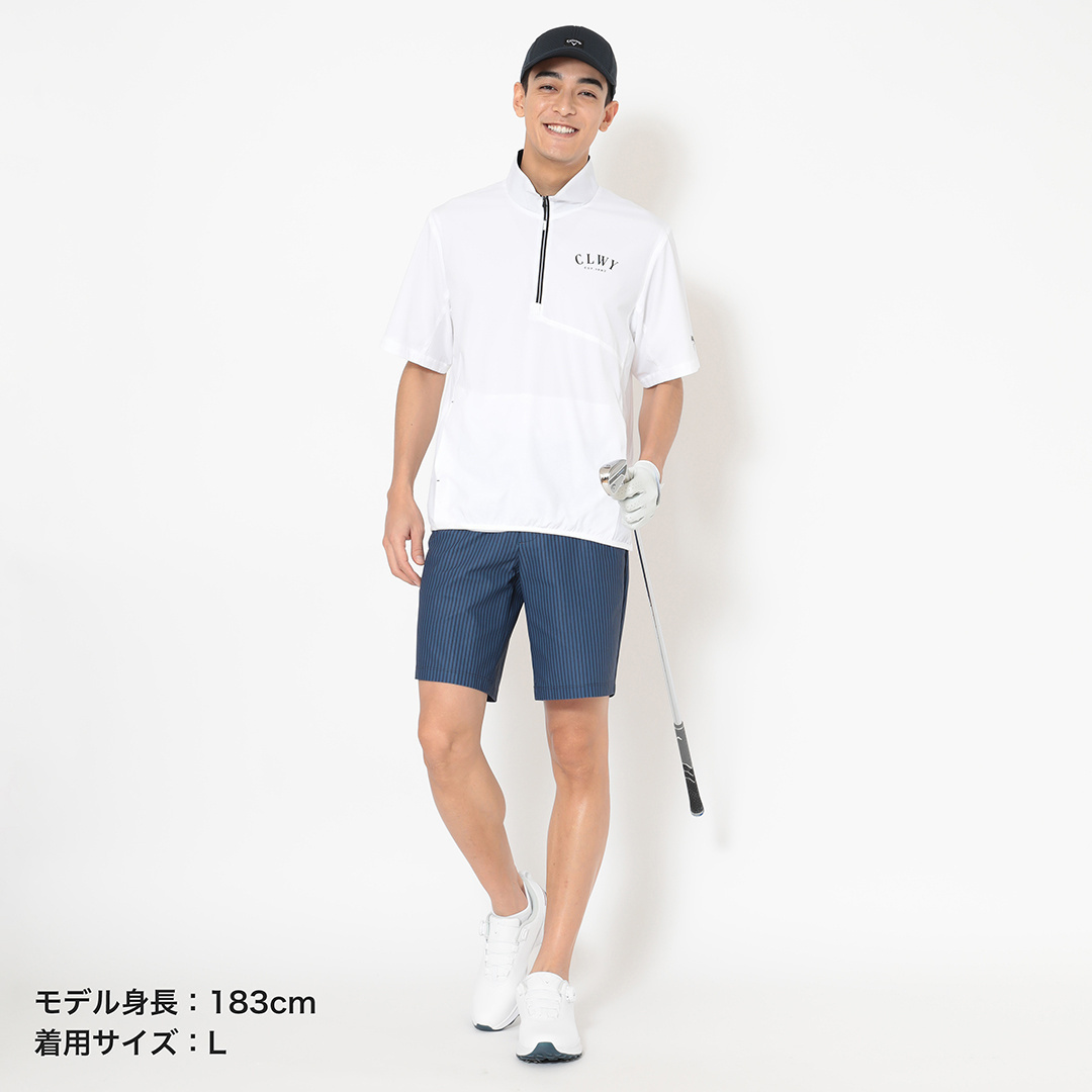 8WAYストレッチ撥水半袖ブルゾン ※4Lサイズあり (MENS)