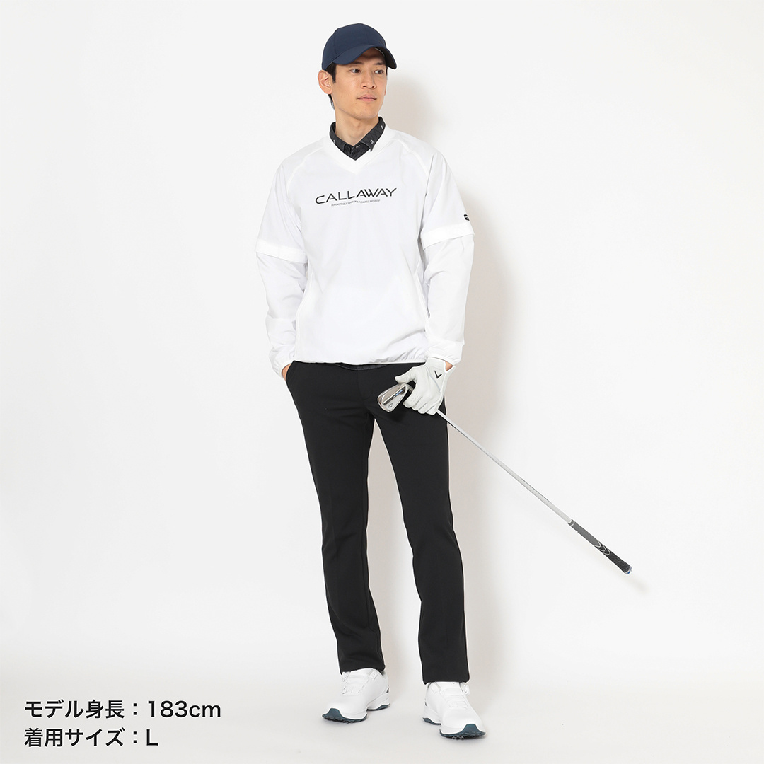 プルオーバー撥水2WAYブルゾン (MENS)