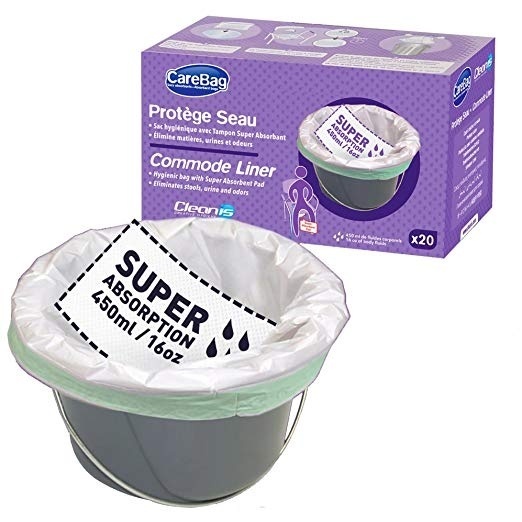 CareBag Commode Liners, 120/case (CMLINER6 Health & Beauty Health Care Incontinence Aids) photo