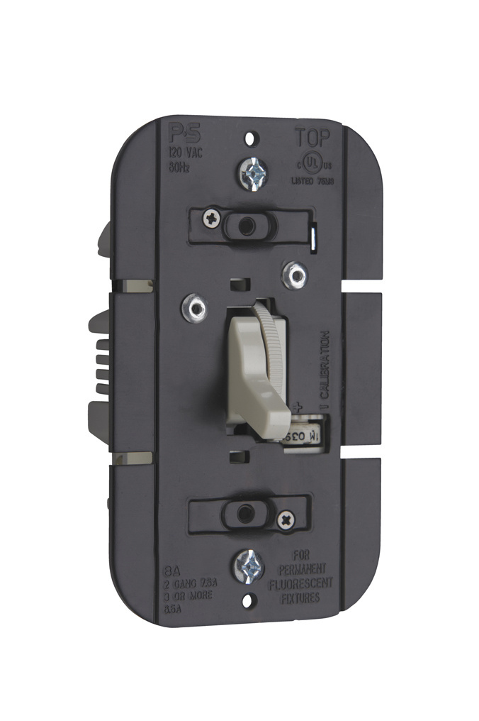 Discontinued Trademaster Fluorescent Toggle Dimmer, Light Almond