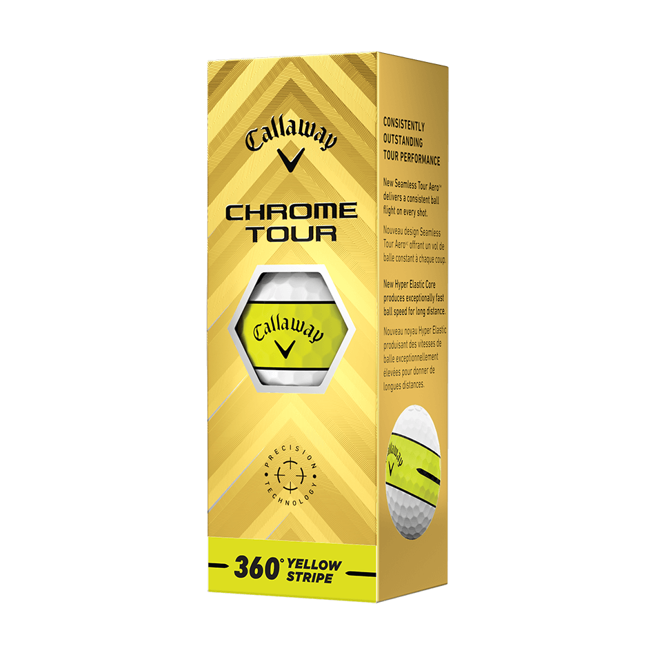 크롬 투어 360 스트라이프 옐로우