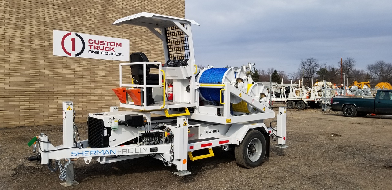 2,000 lbs Four Drum Puller Rental Custom Truck One Source