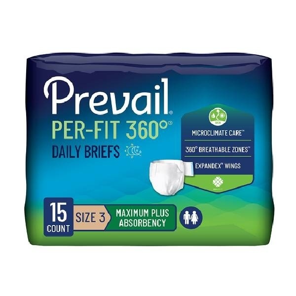 Prevail Per-Fit 360 Brief, X-Large - 120/case