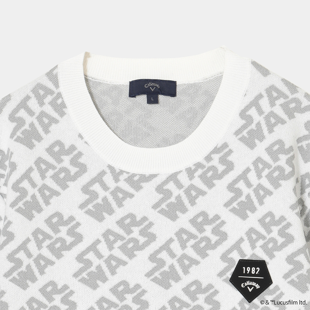 オンライン限定】スター・ウォーズ/ジャカードクルーネックニット ※4L